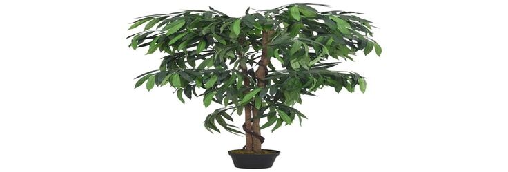 Artificial Mango Tree 450 Leaves 120 cm Green