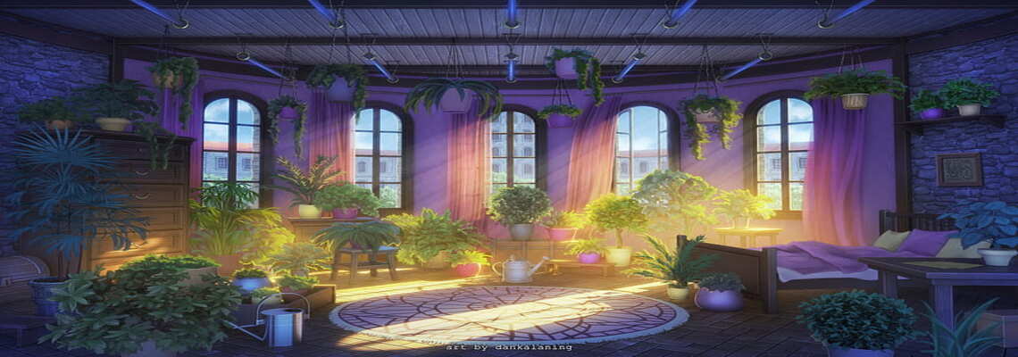 HD-wallpaper-anime-room-pot-plant-sunbeam